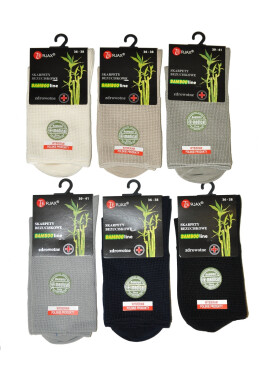 Dámské ponožky Terjax Bamboo line netlačící Art.015 bílá 39-41