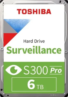 Toshiba S300 Pro 6TB / 3.5" / 7 200 rpm / 512MB cache / SATA III / CMR (MD10ADA600V)
