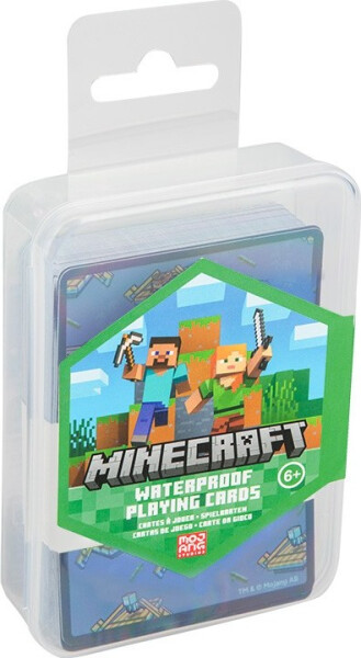 Minecraft Hrací karty do vody - EPEE