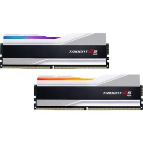 G.Skill Trident Z5 RGB Silver 64GB (2x 32GB) 5600MHz / DDR5 / CL28 / DIMM / 1.35V / Non-ECC / Unbuffered / XMP 3.0 (F5-5600J2834F32GX2-TZ5RS)