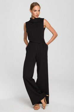 Dámský overal bez rukávů s dvouvrstvým vrškem M702 Černá - MOE černá XL