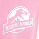 Tričko s krátkým rukávem Jurský park- růžové - 104 PINK