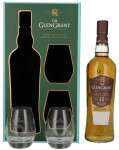 Glen Grant 12y 43% 0,7 l (dárkové balení 2 sklenice)