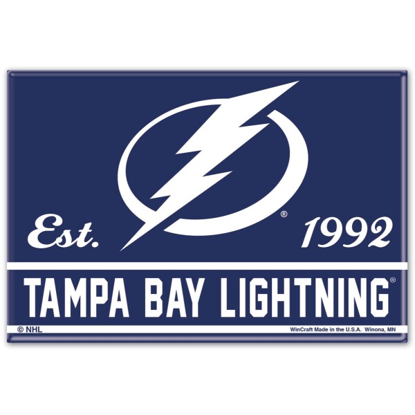 Wincraft Magnetka na Lednici Tampa Bay Lightning NHL