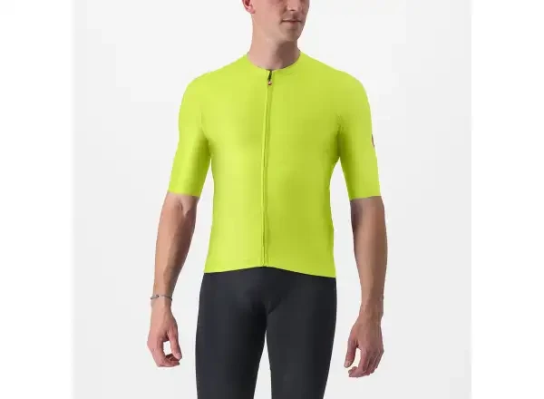 Castelli Aero Race 6.0 pánský dres krátký rukáv Electric Lime vel. M