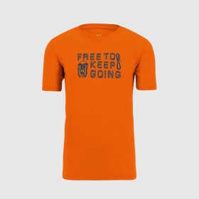 KARPOS M Crocus T-Shirt, Scarlet Ibis velikost: S