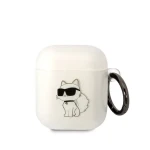 Karl Lagerfeld 3D Logo NFT Choupette TPU Pouzdro pro Airpods 1/2 KLA2HNCHTCT