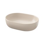 CERSANIT - UMYVADLO NA DESKU MODUO 50 OVÁL, BEIGE MATT, KARTON K116-132