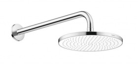 DURAVIT - Sprchy Hlavová sprcha, průměr 23 cm, MinusFlow, chrom/bílá UV0752002005