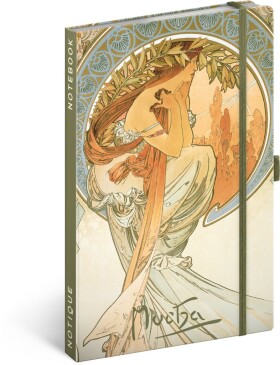 Notes Alfons Mucha Poezie linkovaný