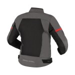 Dámská moto bunda Richa Auyan WP šedo/červená - L