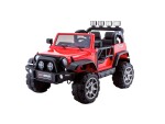 Mamido Dětské elektrické autíčko Jeep HP012 červené