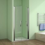 H K - Sprchové dveře MELODY D2 100 dvoukřídlé 96-100 x 195 sklo grape SE- MELODYD2100-319