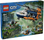 LEGO® City 60437 Helikoptéra na průzkum džungle základním táboře