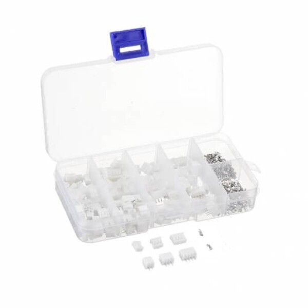 Sada JST konektorů samice + samec 2, 3, 4Pin 2,54 mm