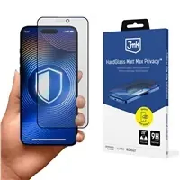 3mk Hardglass Matt Max Privacy ochranné sklo pro Apple iPhone 14 Pro Max (5903108584432)
