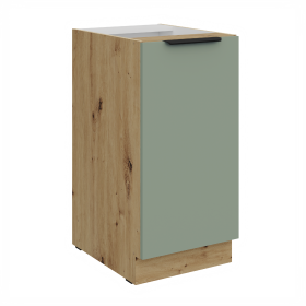 Spodní skříňka Aria 40 D 1F BB Barva korpusu: Dub artisan, Barva dvířek: SA - Aquamarine AFM