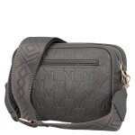 Stylová dámská koženková crossbody kabelka Fana, šedá