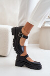 Dámské polobotky 1813 model 201029 Černá - Ideal shoes černá 41