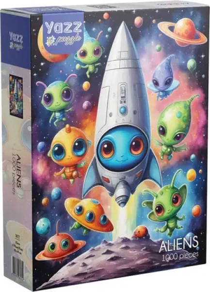 YAZZ Puzzle Mimozemšťané