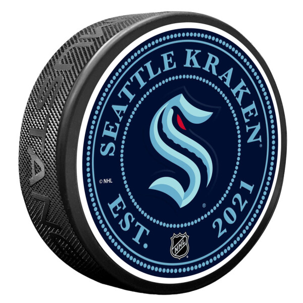 Mustang Puk Seattle Kraken NHL Stud