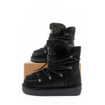 D.Franklin dámské sněhové boty zimní módní kožešina zateplené černé dámské 42