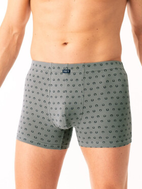 Boxerky Key MXH 612 B25 M-2XL šedá M