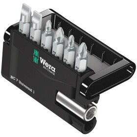 Wera Bit-Check 7 Universal 4 05135810001 sada bitů, 7dílná, křížový PH, křížový PZ, TORX, 1/4 (6,3 mm)