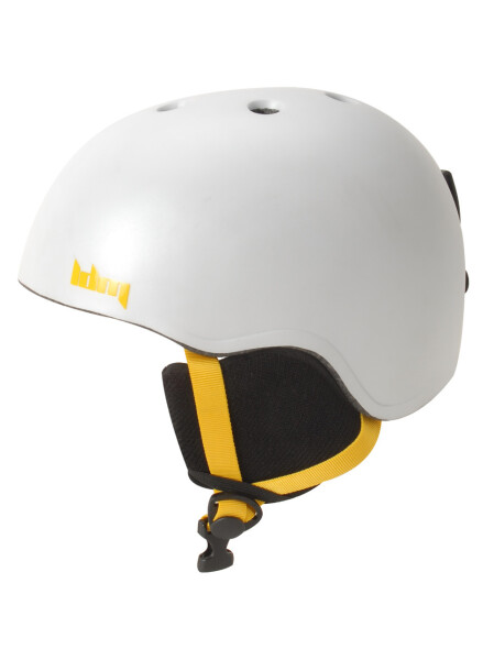 Leedom BOSS white snowboardová helma - XL