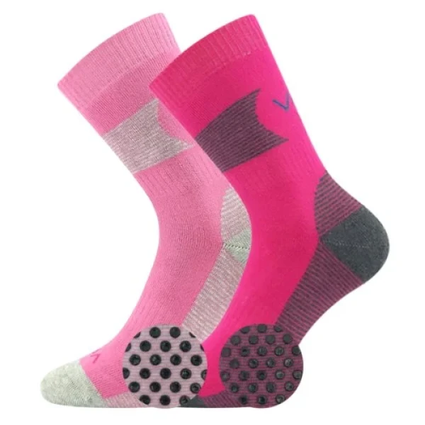 VOXX Ponožky dětské froté sportovní PRIME ABS pro holky (2 páry) 35-38 112700