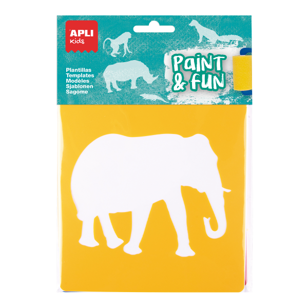 APLI šablony - Džungle, PP, 6 ks