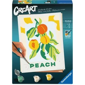 Ravensburger CreArt Broskve – malování podle čísel