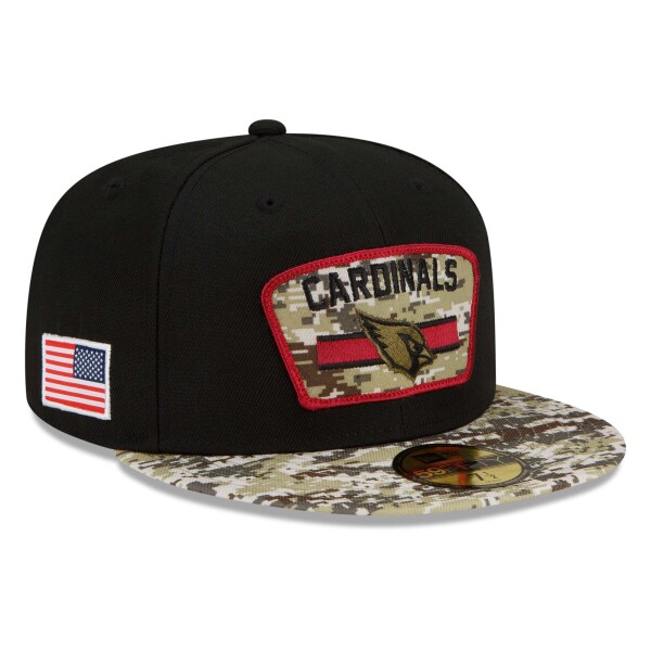 New Era Pánská kšiltovka Arizona Cardinals NFL 2021 On-Field Salute to Service 59FIFTY Fitted Velikost: 7 5/8