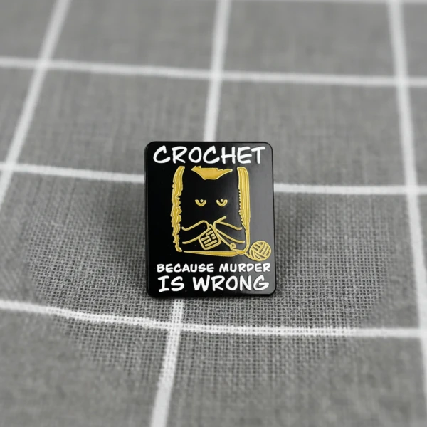 Pinarna.cz Kočička - Crochet because murder is wrong / Háčkuji, protože vražda je špatná