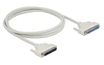 Delock D-Sub 37 / Sériový kabel / samec – samice / 2 m / béžová (86883)