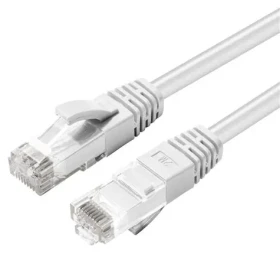 MicroConnect CAT6A U/UTP 20 m bílá / Síťový kabel / RJ-45 / LSZH / PoE (MC-UTP6A20W)