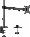 Maclean MC-753N černá / Stolní držák monitoru / 17-32" / VESA 75x75-100x100 / nosnost 9 kg / náklápěcí (MC-753N)