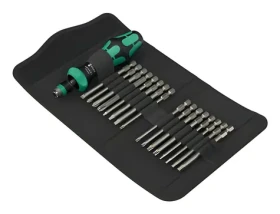 Wera Kraftform Kompakt 60 RA-R Imperial 1 / Sada bitů s ráčnou / 17 dílů / 1/4" / Rapidaptor (05051531001)
