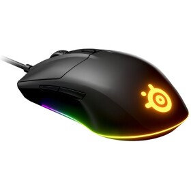 SteelSeries Rival 3 černá / Herní myš / optická / 8500DPI / USB / 6 tlačítek (62513)