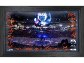 Highland Mint Obraz Edmonton Oilers NHL 2022 Signature Rink
