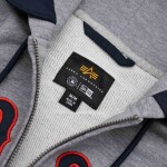 New Era Pánská bunda Boston Red Sox MLB Alpha Industries MA-1 Full-Zip Fleece Velikost: S