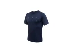 Sensor Merino Blend Typo pánské triko krátký rukáv Deep Blue vel. L