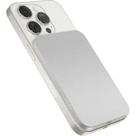 Epico UltraPack EM31 MagSafe stříbrná / Bezdrátová powerbanka / 3000 mAh / USB-C / 10W (9915112100084)