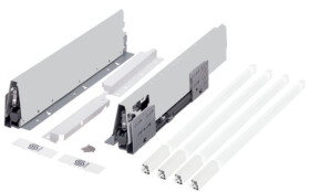 Strong výsuv StrongBox 270/204mm, šedý, dvojtý hranatý reling (402597)