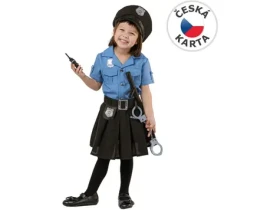 MaDe Šaty na karneval - policistka, 92-104cm