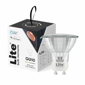 Lite bulb Moments White and Color Ambience GU10 Google Home, Amazon Alexa