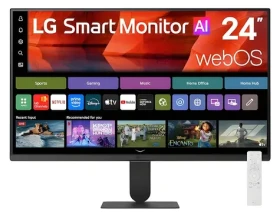 24" LG 24U511SB-B černá / Monitor / IPS / FHD / 120Hz / 5ms / HDR10 (24U511SB-B.AEU)