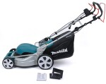 Makita ELM4621 / Sekačka na trávu s pojezdem / 1800W / až 1000 m2 / Záběr 46 cm / Koš 60 L / Šasi: Ocel (ELM4621)