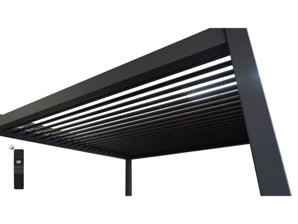 Hliníková bioklimatická pergola – LanitPlast 33 Premium Plus