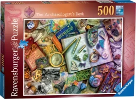 RAVENSBURGER Puzzle Stůl archeologa